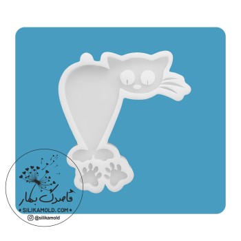 قالب سیلیکونی رزین طرح گربه فانتزی کد 1