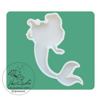 قالب سیلیکونی طرح پری دریایی سایز 2
